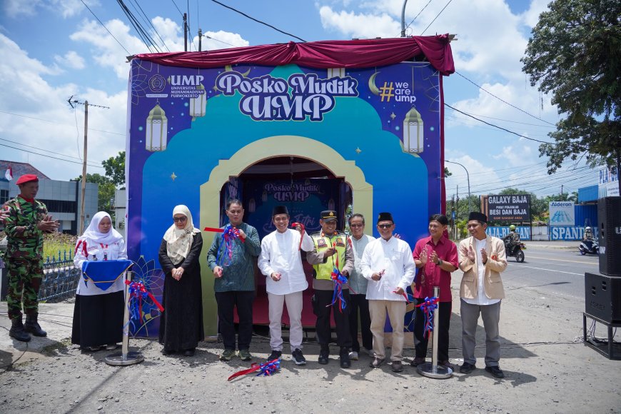 UMP Buka Posko Mudik 24 Jam di Banyumas untuk Layani Pemudik Lebaran