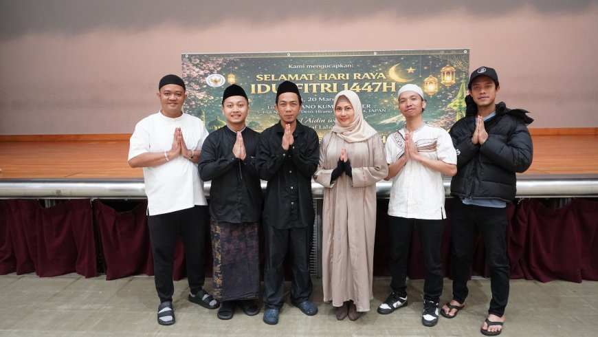 Idulfitri 1447 H di Kansai Jepang Berlangsung Khidmat Berdasarkan KHGT