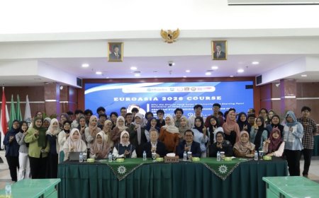 Uhamka Perkuat Wawasan Global Mahasiswa Lewat Seminar Eurasia Course 2026