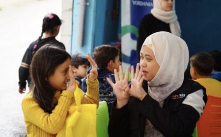 Lazismu Salurkan Bantuan untuk Anak Palestina Penyintas Kanker di Yordania