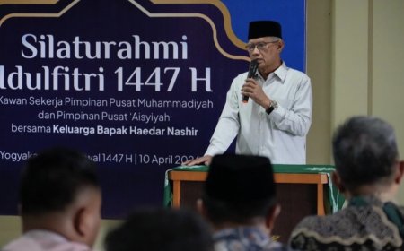 Haedar Nashir Ajak Perkuat Kebersamaan dan Akselerasi Ekonomi Muhammadiyah Pascasyawal