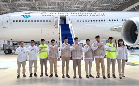 Garuda Indonesia Siap Layani Penerbangan Haji 2026, Fokus pada Keamanan dan Layanan Jemaah Lansia