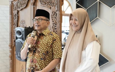 Silaturahmi Idulfitri, Dahlan Rais Apresiasi Kinerja Karyawan PP Muhammadiyah
