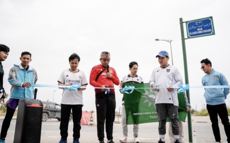 Run MU Buka Milad Satu Dekade PCIM Tunisia