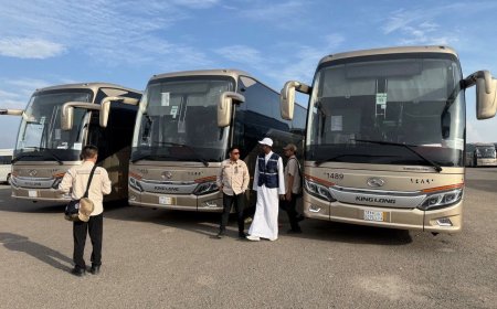 PPIH Siapkan 6.000 Bus Modern untuk Layani Jemaah Haji Indonesia di Tanah Suci