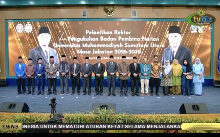Dilantik Jadi Rektor, Akrim Siapkan Transformasi Digital dan Riset UMSU
