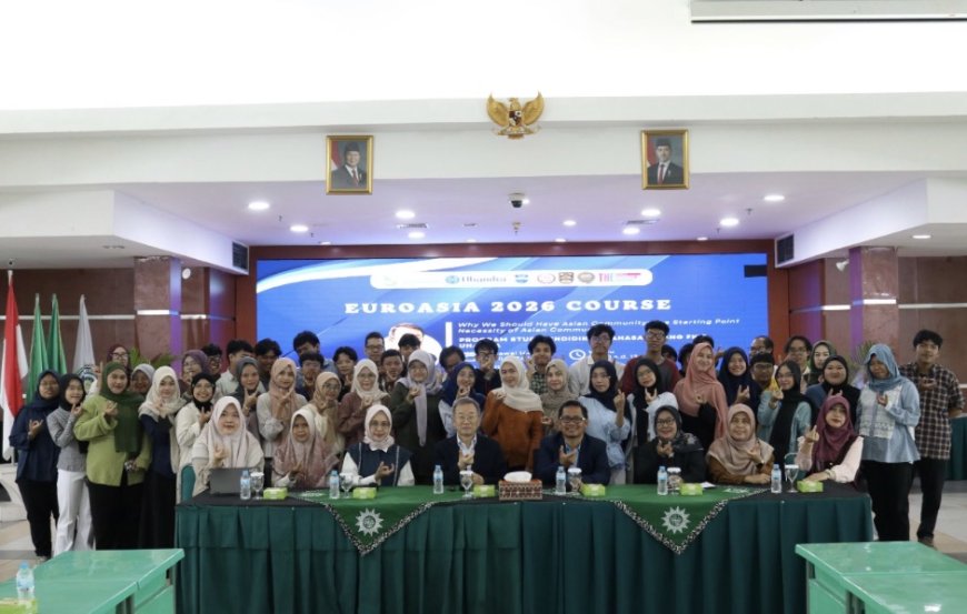 Uhamka Perkuat Wawasan Global Mahasiswa Lewat Seminar Eurasia Course 2026