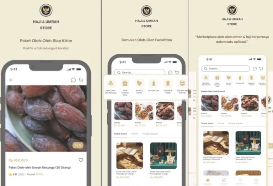 Kemenhaj Luncurkan Aplikasi Haji dan Umrah Store, Jemaah Kini Bisa Belanja Lebih Praktis