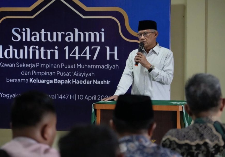 Haedar Nashir Ajak Perkuat Kebersamaan dan Akselerasi Ekonomi Muhammadiyah Pascasyawal