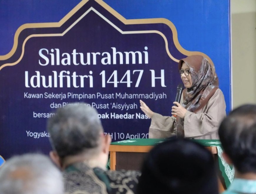 Silaturahmi Idulfitri PP Muhammadiyah dan ‘Aisyiyah Perkuat Ukhuwah dan Komitmen Dakwah