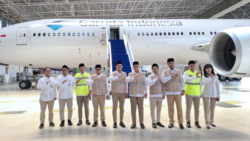 Garuda Indonesia Siap Layani Penerbangan Haji 2026, Fokus pada Keamanan dan Layanan Jemaah Lansia