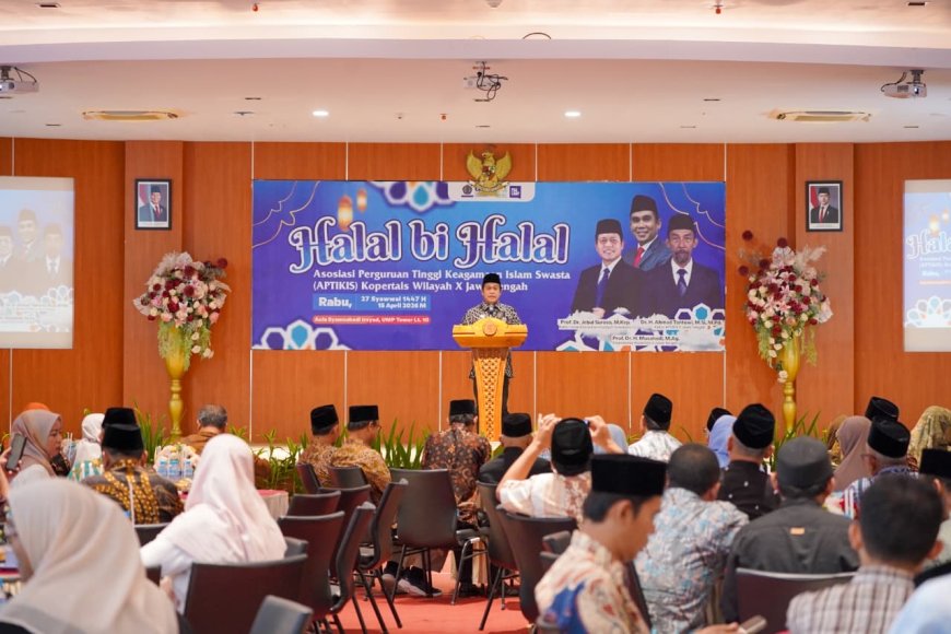 UMP Perkuat Kolaborasi PTKIS Jawa Tengah Lewat Halal Bihalal APTIKIS