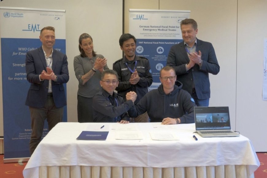 EMT Muhammadiyah Perkuat Kolaborasi Global, Teken Kerja Sama 5 Tahun dengan ISAR Jerman