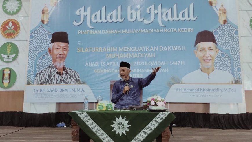 Saad Ibrahim: Silaturahmi Jadi Kunci Penguatan Dakwah Muhammadiyah