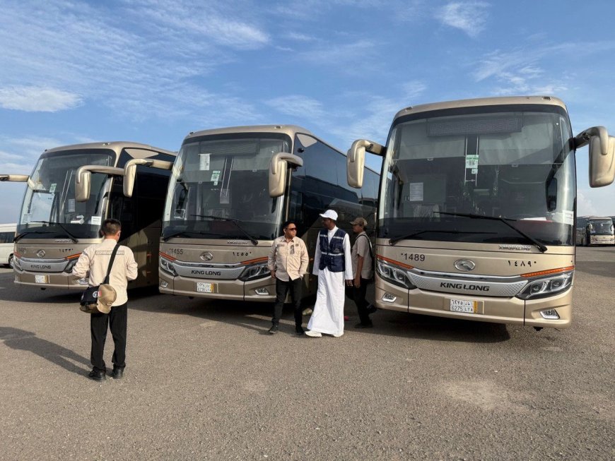 PPIH Siapkan 6.000 Bus Modern untuk Layani Jemaah Haji Indonesia di Tanah Suci
