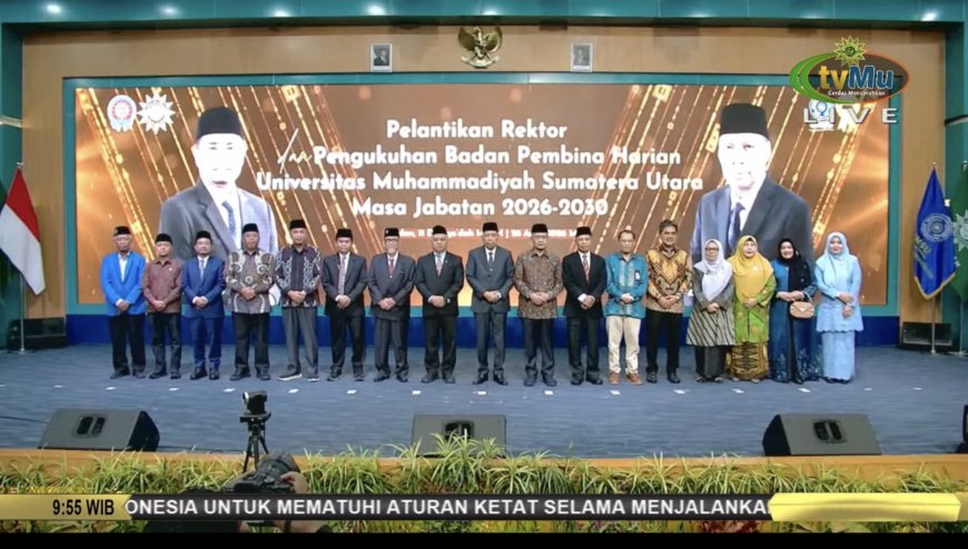 Dilantik Jadi Rektor, Akrim Siapkan Transformasi Digital dan Riset UMSU