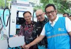 PLN Resmikan SPKLU ke-5.000 di Tanjung Priok, Perkuat Ekosistem Kendaraan Listrik Nasional