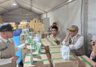 Menhaj Tinjau Gudang Makanan Haji di Arafah, Pastikan Konsumsi Jemaah Siap dan Higienis
