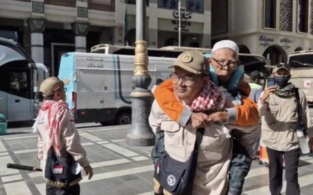 Jemaah Haji Tertua Indonesia 103 Tahun Tiba di Madinah