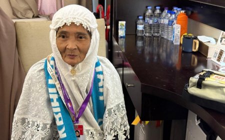 Jemaah Haji Lansia Asal Sulsel Jadi Ikon Haji Ramah Lansia 2026