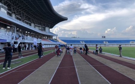Irwan Akib Ikut Sprint 50 Meter di Muhammadiyah Games 2026
