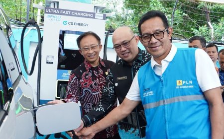 PLN Resmikan SPKLU ke-5.000 di Tanjung Priok, Perkuat Ekosistem Kendaraan Listrik Nasional