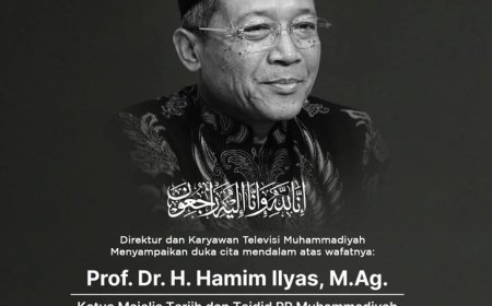 Hamim Ilyas Tutup Usia, Muhammadiyah Kehilangan Cendekiawan Penggagas Tauhid Rahamutiyah