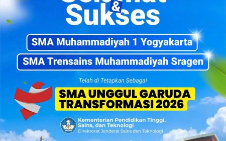 Dua SMA Muhammadiyah Masuk Program Garuda Transformasi, Irwan Akib: Bukti Kualitas Sekolah Berkemajuan