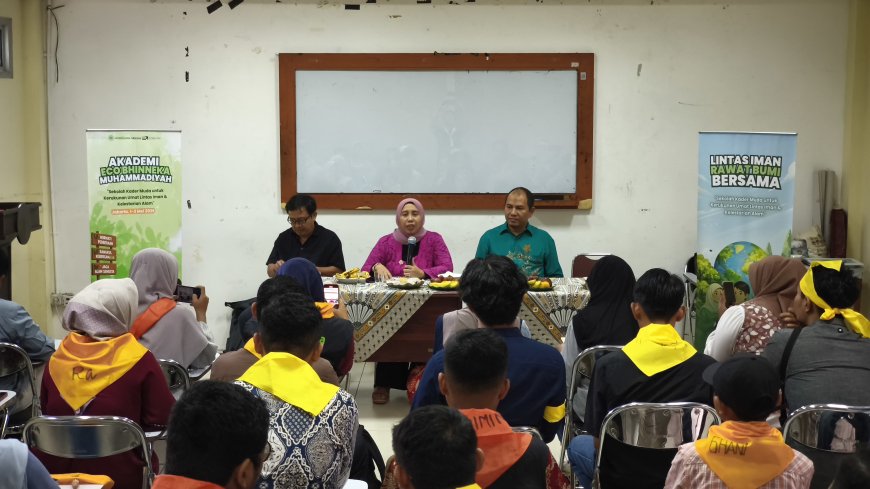 Muhammadiyah Luncurkan Akademi Eco Bhinneka, Libatkan Pemuda Lintas Iman Hadapi Krisis Lingkungan