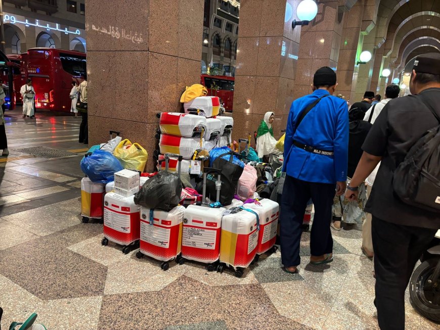 Jemaah Haji Diimbau Batasi Barang Bawaan, Daker Madinah: Hanya Tiga Jenis yang Diperbolehkan