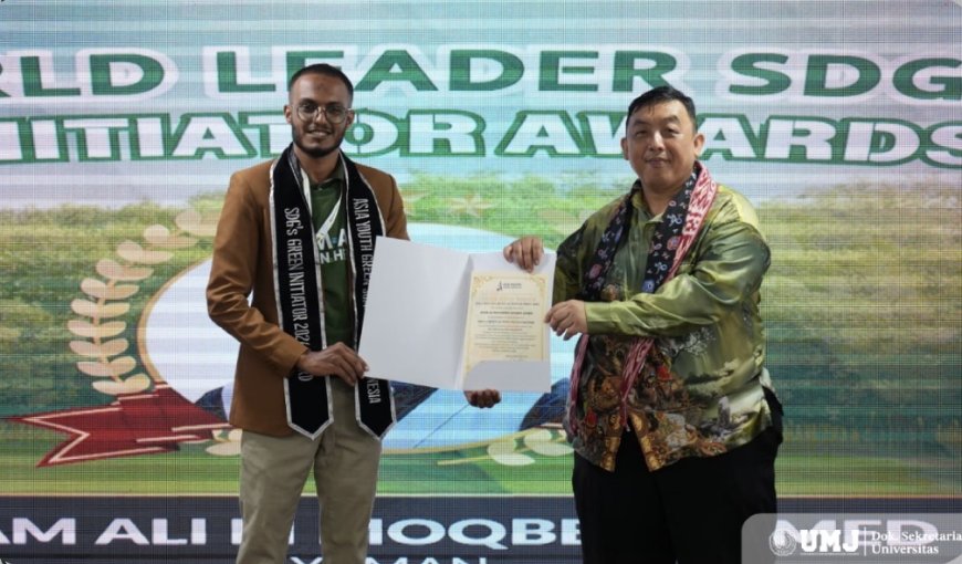 Mahasiswa Internasional UMJ Raih Penghargaan di Asian Youth Green Action Summit 2026