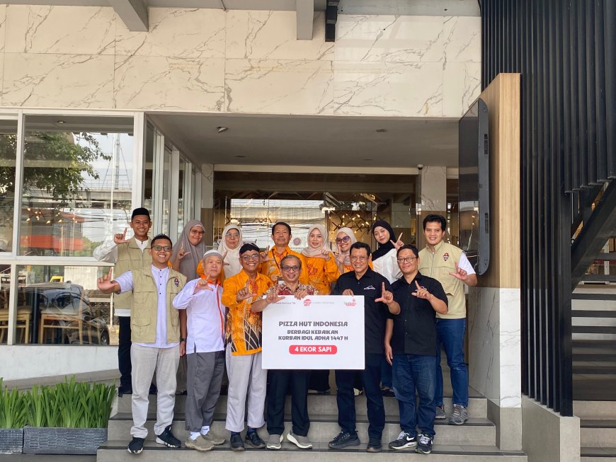 Lazismu dan Pizza Hut Indonesia Kolaborasi Program RendangMu, Kurban Kaleng Disiapkan untuk Daerah 3T hingga Palestina