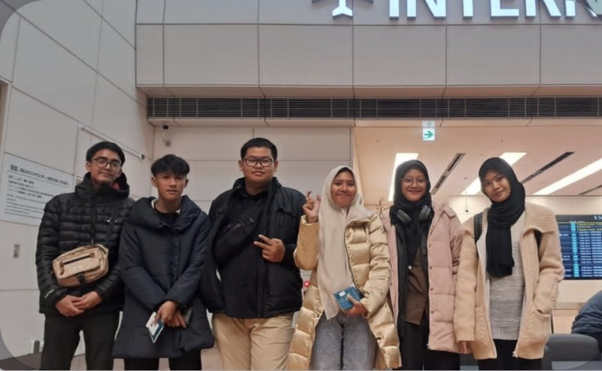 Tujuh Mahasiswa UHAMKA Magang di Jepang, Ditempatkan di Bandara Haneda dan Industri Perhotelan