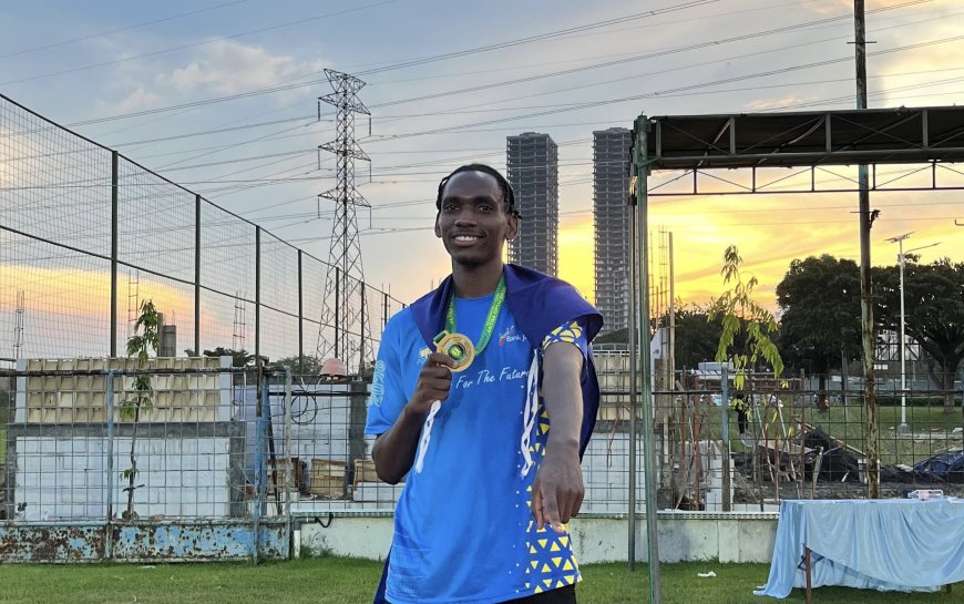 Mahasiswa Internasional FEB UMP Ini Raih Medali Perunggu Kejurda Atletik Jatim Open 2026