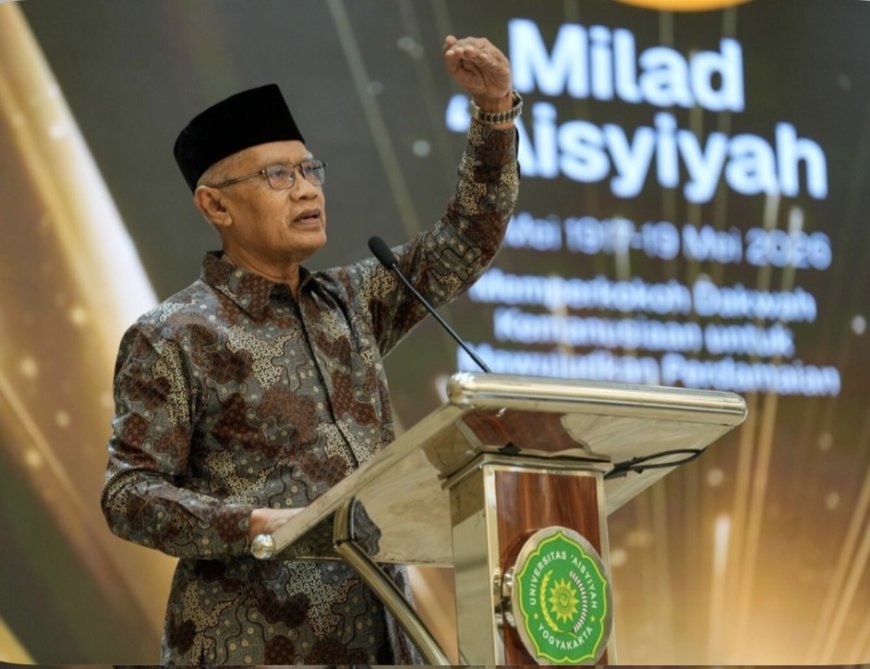 Haedar Nashir: Etos Kemajuan Muhammadiyah dan ‘Aisyiyah Harus Jadi Fondasi Peradaban Damai