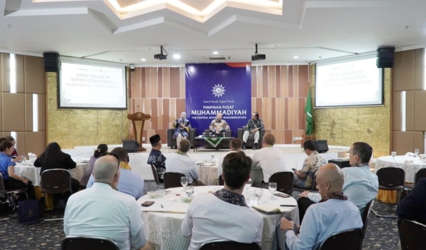 Muhammadiyah dan Delegasi RCDS Inggris Bahas Kolaborasi Kemanusiaan hingga Ketahanan Iklim