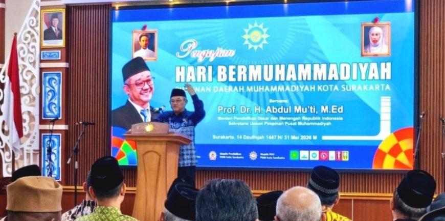 Abdul Mu’ti Dorong Sekolah Muhammadiyah Surakarta Jadi Best Practice Nasional
