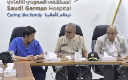 Menhaj Tinjau Saudi German Hospital Madinah, Fokus Tingkatkan Layanan Jemaah Haji Indonesia
