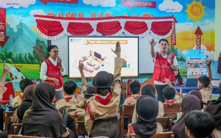 PLN Kenalkan Keselamatan Listrik Sejak Dini kepada Puluhan Siswa SD di Jakarta Selatan