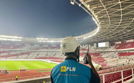 Indonesia Menang 3-0 atas Oman, PLN Pastikan Pasokan Listrik SUGBK Tetap Andal