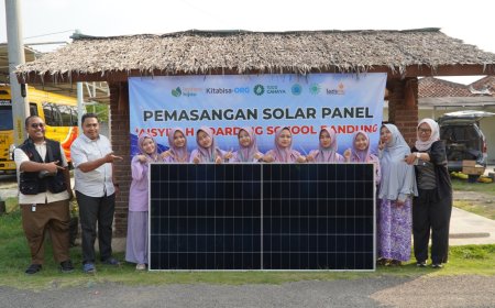 Panel Surya Terangi Sekolah dan Pesantren ‘Aisyiyah, Gerakan Energi Bersih Muhammadiyah Makin Meluas