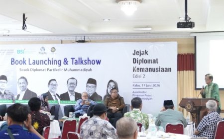 Muhammadiyah Perkuat Jejaring Internasional melalui Peluncuran Buku Diplomasi Kemanusiaan