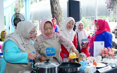 Meriahkan HUT Jakarta ke-499, PLN Kenalkan Kompor Listrik Melalui Lomba Memasak