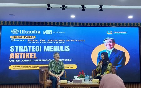 UHAMKA Hadirkan Akademisi Jepang, Bekali Mahasiswa Doktor Strategi Publikasi Internasional