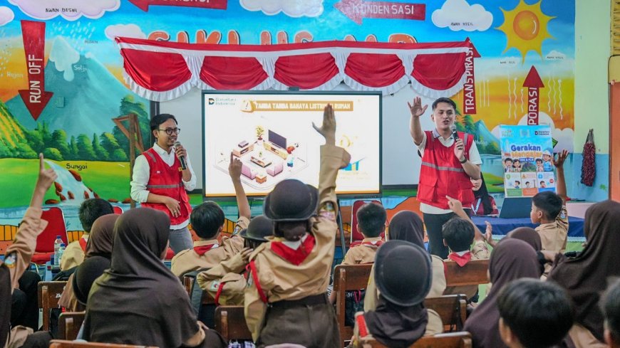 PLN Kenalkan Keselamatan Listrik Sejak Dini kepada Puluhan Siswa SD di Jakarta Selatan