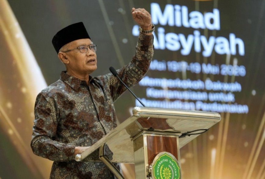 Haedar Nashir Tegaskan Muhammadiyah Tetap Pegang Prinsip Loyal-Kritis terhadap Pemerintah