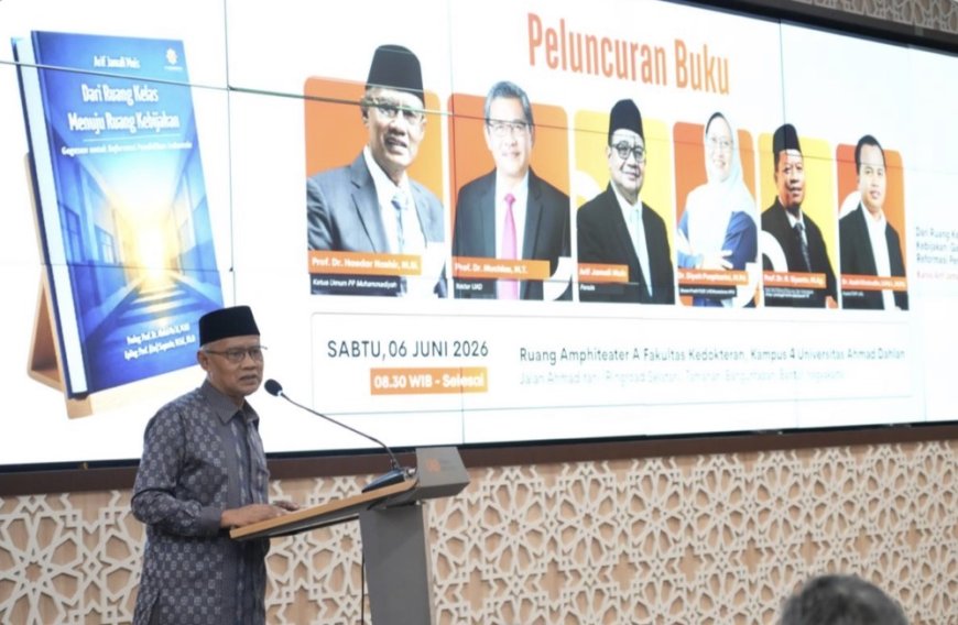 Haedar Nashir Soroti Literasi hingga Konsistensi Kebijakan, Reformasi Pendidikan Harus Bertumpu pada Iman, Ilmu, dan Amal