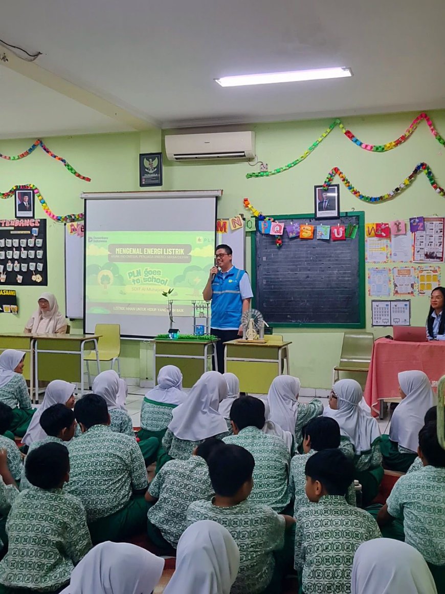 PLN Goes to School, Siswa SDIT Al Muhajirin Diajak Jadi Generasi Penjaga Energi Masa Depan