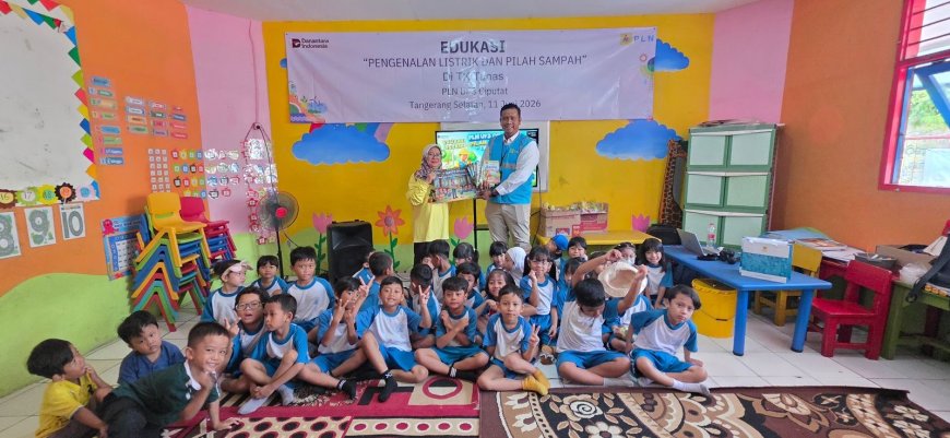 PLN Edukasi Keselamatan Listrik dan Peduli Lingkungan kepada Siswa TK di Ciputat