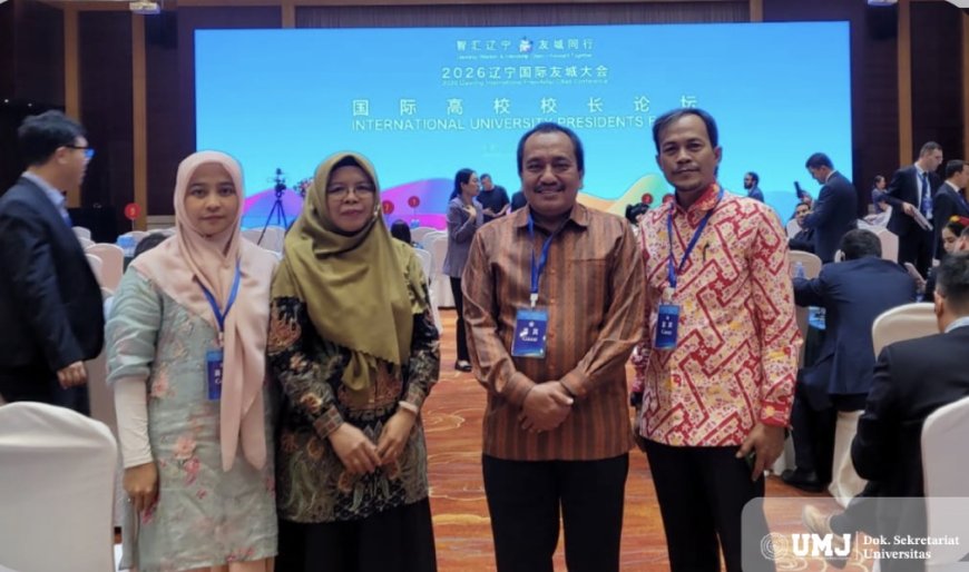 UMJ Perluas Kerja Sama Internasional di China, Buka Peluang Double Degree dan Penyaluran Tenaga Kesehatan